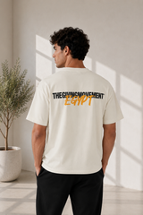 Unisex -Oversized Egypt Print T-Shirt - B Grade