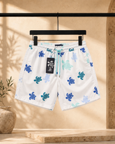 Vilebrequin Swim Shorts- White Printed