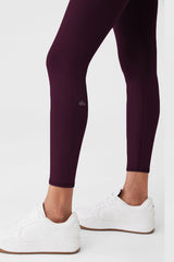 7/8 High-Waist Airlift Legging - Dark Purple