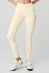7/8 High-Waist Airlift Legging - Vanilla