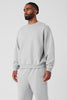 Accolade Crew Neck Pullover - Unisex/ Athletic Heather Grey Light Shade