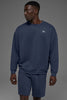 Accolade Crew Neck Pullover - Unisex/ Navy
