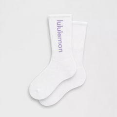 Unisex Power Stride Crew Socks Stripe