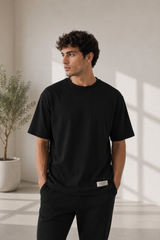 Unisex -Oversized Egypt Print T-Shirt - B Grade