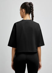 Boxy Light Softskin100© T-Shirt - Black