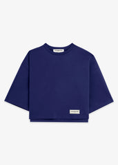 Boxy Light Softskin100© T-Shirt - Navy