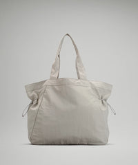 lululemon Multi Pocket Athletica Side-Cinch Tote Bag 19L - Creamy Clay