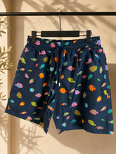 Vilebrequin Swim Shorts - BLACK/Fish /Men