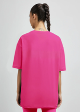 Oversized No Back Print T- Shirt