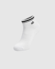 alo Quarter Socks Stripe