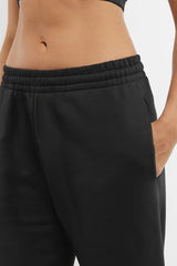 Oversized Wide Leg Jogger - Black