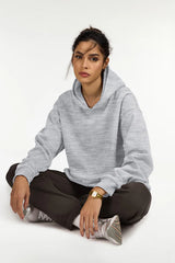 TGM Oversized Hoodie - Women/ Grey Marel