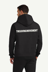 TGM Oversized Hoodie - Men/ Pitch Black