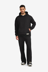 TGM Oversized Hoodie - Men/ Pitch Black