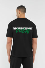 Oversized Dubai Print T-Shirt