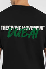 Oversized Dubai Print T-Shirt