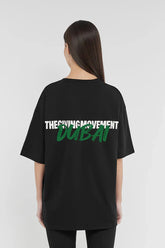 Unisex - Oversized Dubai Print T-Shirt