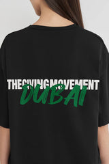 Oversized Dubai Print T-Shirt