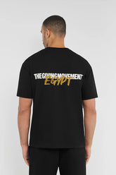 Oversized Egypt Print T-Shirt