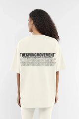 Unisex - Oversized Layered Print T-Shirt