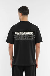 Oversized Layered Print T-Shirt