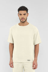 Organic Crinkled Cotton Oversized T-Shirt - Men