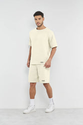 Organic Crinkled Cotton Oversized T-Shirt - Unisex