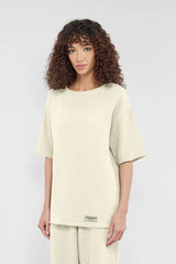 Organic Crinkled Cotton Oversized T-Shirt - Unisex