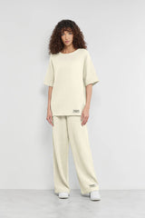 Organic Crinkled Cotton Oversized T-Shirt - Unisex