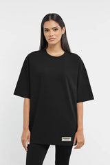 Oversized Sticker Print T-Shirt