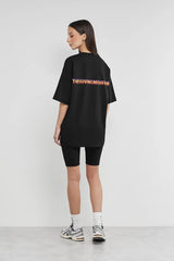 Oversized Sunset Logo T-Shirt