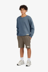 Teens Oversized Sweatshirt - Unisex/ Vintage Indigo