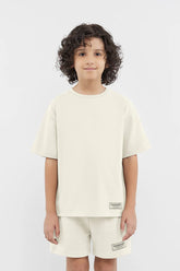 Kids Oversized T-Shirt - Boys/Ivory