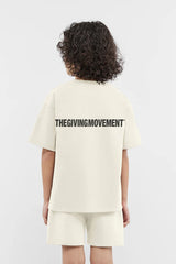 Kids Oversized T-Shirt - Boys/Ivory