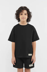 Kids Oversized T-Shirt - Unisex/ Black
