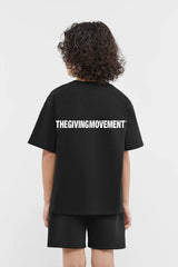 Kids Oversized T-Shirt - Unisex/ Black