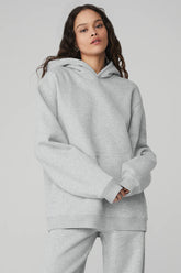 Renown Heavy Weight Hoodie - Women/Athletic Heather Grey