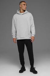 Renown Heavy Weight Hoodie - Men/Athletic Heather Grey