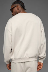 Accolade Crew Neck Pullover - Men/ Bone