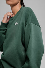 Accolade Crew Neck Pullover - Women/ Clover Green
