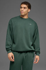 Accolade Crew Neck Pullover - Men/ Clover Green