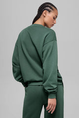 Accolade Crew Neck Pullover - Women/ Clover Green