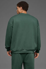 Accolade Crew Neck Pullover - Men/ Clover Green