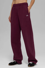 Accolade Straight Leg Sweatpant - Men/Burgundy