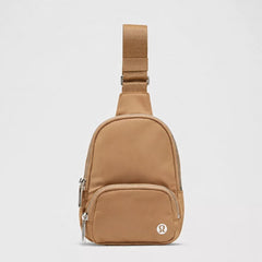 Everywhere Sling Bag Small 2L - Caramel Beige/ Silver