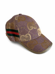 Gucci Monogram Web Stripe cap - 2
