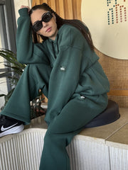 Oversized Heavy Weight Hoodie - Winter Ivy