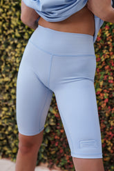 10.5 inch Biker Shorts - Powder blue
