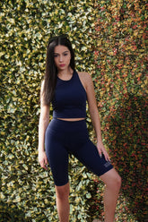 10.5 inch Biker Shorts - Navy