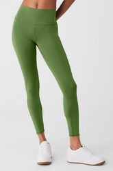 7/8 High-Waist Airlift Legging - Navy Green